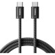 Дата кабель USB-C to USB-C 1.0m 100W 5A Dynamic 4 black Baseus (P10381400111-00)