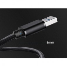 Дата кабель USB 2.0 AM/AM 1.0m 5Gbps Essager (EXCAA2-YT01) - Фото