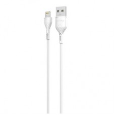 Дата кабель USB 2.0 AM to Lightning 2.0m 2A white Grand-X (PL-02W) - Фото