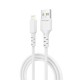 Дата кабель USB 2.0 AM to Lightning 1.0m 2.4A white Grand-X (PL-05W) Дата кабель USB 2.0 AM to Lightning 1.0m 2.4A white Grand-X (PL-05W)