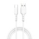 Дата кабель USB 2.0 AM to USB-C 1.0m 3A white Grand-X (PC-05W)