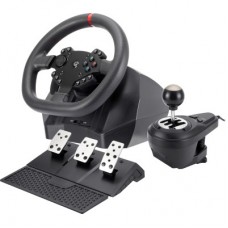 Руль GamePro RW575PM з педалями та коробкою передач XBOXONE/PS4/PS3/PC/SWITCH (RW575PM) Руль GamePro RW575PM з педалями та коробкою передач XBOXONE/PS4/PS3/PC/SWITCH (RW575PM)