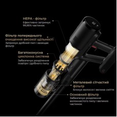 Пилосос Dreame H12 DUAL FlexReach (HHV31A) - Фото