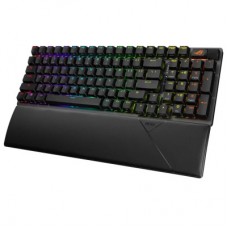 Клавіатура ASUS ROG Strix Scope II X NX Snow V2 ABS USB UA Black (90MP037A-BKMA00) - Фото