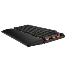 Клавіатура ASUS ROG Strix Scope II X NX Snow V2 ABS USB UA Black (90MP037A-BKMA00) - Фото