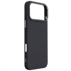 Чохол для мобільного телефона Armorstandart LikeCarbon2 MagCase Apple iPhone 17 Pro Max Carbon Black (ARM86259) - Фото