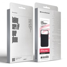 Чохол для мобільного телефона Armorstandart LikeCarbon2 MagCase Apple iPhone 17 Pro Max Carbon Black (ARM86259) - Фото