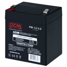 Батарея до ДБЖ Powercom PM-12-5.0, 12 V 5 Ah (PM-12-5.0) - Фото