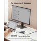 Концентратор USB-C 8-in-1 1xUSB-C PD100W + 1xHDMI + 2xUSB-A + 1xUSB-C 10Gbps + 1xRJ45 + SD black Anker (A83830A2)