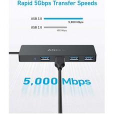Концентратор USB-C to 4xUSB-A Anker (A8309G11) - Фото