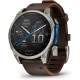 Смарт-часы Garmin D2 Mach 2, 47mm, Saph, Bare Ti/Blk w/LthrBd, GPS (010-02904-31)