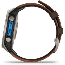 Смарт-годинник Garmin D2 Mach 2, 47 mm, Saph, Bare Ti/Blk w/LthrBd, GPS (010-02904-31) Смарт-годинник Garmin D2 Mach 2, 47 mm, Saph, Bare Ti/Blk w/LthrBd, GPS (010-02904-31) - Фото