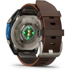 Смарт-годинник Garmin D2 Mach 2, 47 mm, Saph, Bare Ti/Blk w/LthrBd, GPS (010-02904-31) Смарт-годинник Garmin D2 Mach 2, 47 mm, Saph, Bare Ti/Blk w/LthrBd, GPS (010-02904-31) - Фото