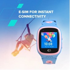 Смарт-часы Canyon ZEFIR KW-49 E-SIM 4G GPS Blue Дитячий смарт-годинник (CNE-KW49BL) - Фото
