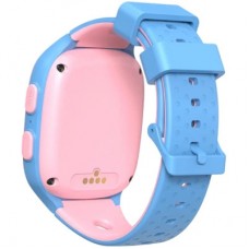 Смарт-годинник Canyon ZEFIR KW-49 E-SIM 4G GPS Pink-Blue Дитячий смарт-годинник (CNE-KW49PB) - Фото