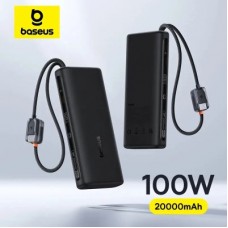 Батарея універсальна Baseus 25000 mAh EnerFill FC41 145W, PD/3.1, QC/4.0, Black (E0028H01) - Фото