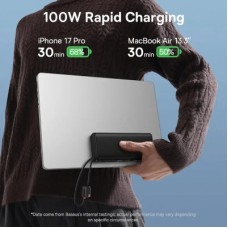 Батарея універсальна Baseus 25000 mAh EnerFill FC41 145W, PD/3.1, QC/4.0, Black (E0028H01) - Фото