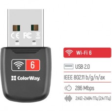 Мережева карта Wi-Fi ColorWay CW-AD-W1 - Фото