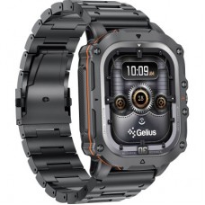 Смарт-годинник Gelius Tactical Heavy (GP-SW016) Black Chrome (2099901019097) - Фото