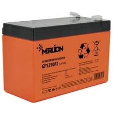 Батарея до ДБЖ Merlion 12V-9Ah PREMIUM (GP1290F2PREMIUM) - Фото