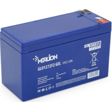 Батарея до ДБЖ Merlion GLO 12 V 7.2 Ah GEL (GLO1272F2 GEL) - Фото