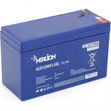 Батарея до ДБЖ Merlion GLO 12 V 9 Ah GEL (GLO1290F2 GEL) - Фото