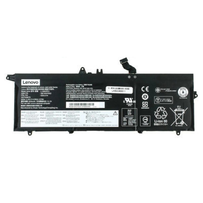 Акумулятор для ноутбука Lenovo ThinkPad T490s/T14s L18L3PD1, 4922 mAh (57Wh), 3cell, 11.58V, Li-ion (A47851)