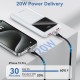 Батарея універсальна Vention 10000 mAh 22.5W Black LED Display Type (FHKB0)