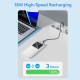 Батарея універсальна Vention 10000 mAh 22.5W Black LED Display Type (FHKB0)