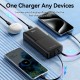 Батарея универсальная Vention 20000 mAh 22.5W with Built-in USB-C and Lightning Cables (FHPB0)