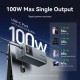 Батарея універсальна Vention 20000 mAh 100 W Gray TFT Display Type (FKCH0)