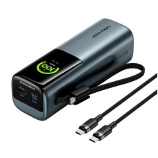 Батарея універсальна Vention 27000 mAh 200 W Gray TFT Display Type (FKGH0)