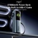 Батарея універсальна Vention 27000 mAh 200 W Gray TFT Display Type (FKGH0)