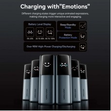 Батарея універсальна Vention 27000 mAh 200 W Gray TFT Display Type (FKGH0) - Фото
