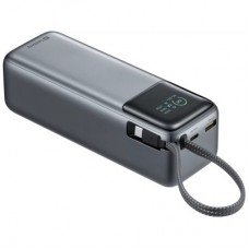 Батарея універсальна Sandberg 27000 mAh 140W+100W PD/140W, with built-in Type-C cable 140W (421-31) - Фото