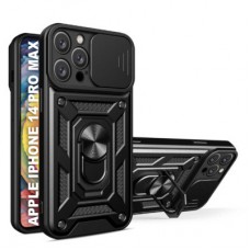 Чохол для мобільного телефона BeCover Military Apple iPhone 14 Pro Max Black (708176) - Фото
