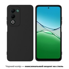 Чехол для мобильного телефона BeCover Silicone Oppo A5 2025 4G/5G Black (713790) - Фото
