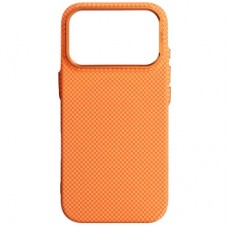 Чехол для мобильного телефона Armorstandart LikeCarbon2 MagCase Apple iPhone 17 Pro Kevlar Orange (ARM88556)