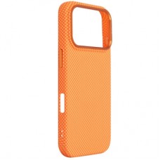 Чохол для мобільного телефона Armorstandart LikeCarbon2 MagCase Apple iPhone 17 Pro Kevlar Orange (ARM88556) Чохол для мобільного телефона Armorstandart LikeCarbon2 MagCase Apple iPhone 17 Pro Kevlar Orange (ARM88556) - Фото