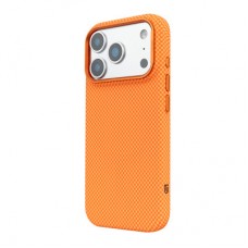 Чохол для мобільного телефона Armorstandart LikeCarbon2 MagCase Apple iPhone 17 Pro Kevlar Orange (ARM88556) Чохол для мобільного телефона Armorstandart LikeCarbon2 MagCase Apple iPhone 17 Pro Kevlar Orange (ARM88556) - Фото