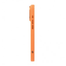 Чохол для мобільного телефона Armorstandart LikeCarbon2 MagCase Apple iPhone 17 Pro Kevlar Orange (ARM88556) Чохол для мобільного телефона Armorstandart LikeCarbon2 MagCase Apple iPhone 17 Pro Kevlar Orange (ARM88556) - Фото