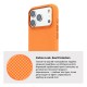 Чехол для мобильного телефона Armorstandart LikeCarbon2 MagCase Apple iPhone 17 Pro Kevlar Orange (ARM88556)