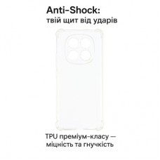 Чохол для мобільного телефона BeCover Anti-Shock Xiaomi Redmi Note 15 5G Clear (715070) - Фото