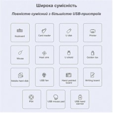 Концентратор XoKo USB-C 3xUSB 2.0 + 1xUSB 3.0 (XK-AC-404) - Фото