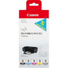 Картридж Canon PGI-9 Multi Pack PBK/C/M/Y/GY (1034B013) - Фото