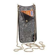 Чохол для мобільного телефона BeCover Glitter Wallet Apple iPhone Xs Max Silver (703624) (703624) - Фото