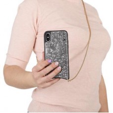 Чохол для мобільного телефона BeCover Glitter Wallet Apple iPhone Xs Max Silver (703624) (703624) - Фото