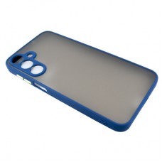 Чохол для мобільного телефона Dengos Matte Samsung Galaxy M35 5G Blue (DG-TPU-MATT-145) - Фото