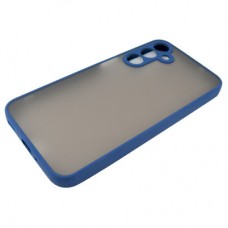 Чохол для мобільного телефона Dengos Matte Samsung Galaxy M35 5G Blue (DG-TPU-MATT-145) - Фото