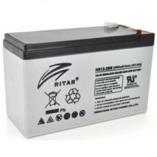 Батарея до ДБЖ Ritar HR1228W, 12V-7.0 Ah (HR1228W) - Фото